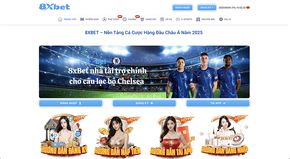Link truy cập website chính thức 8xbet - 8xbett.guru